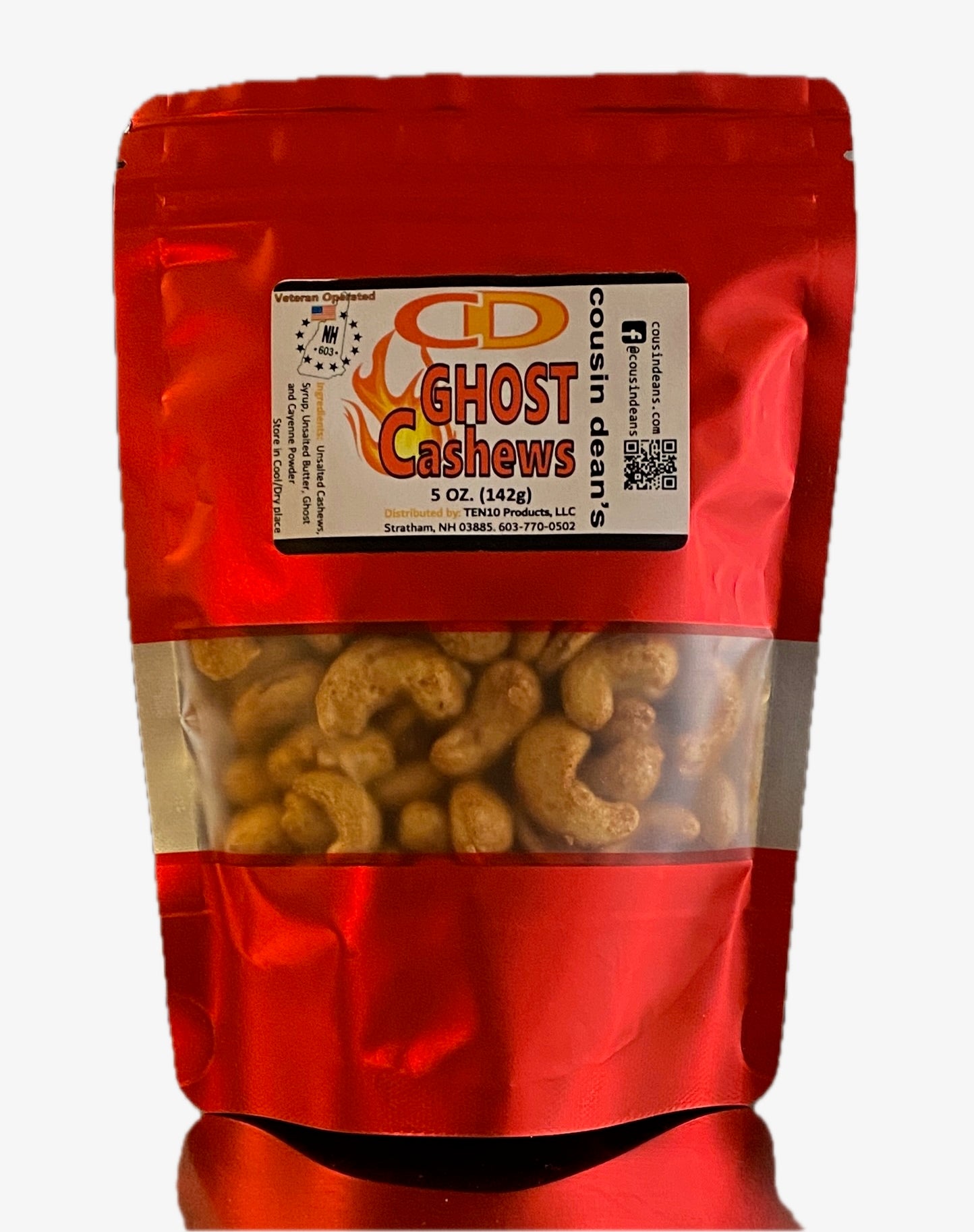 GHOST CASHEWS - 5oz.