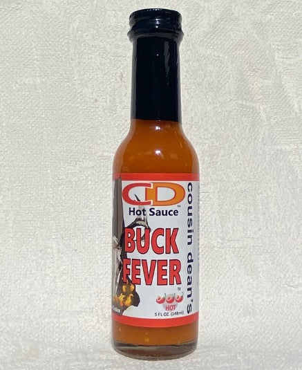 cousin dean's Buck Fever Hot Sauce