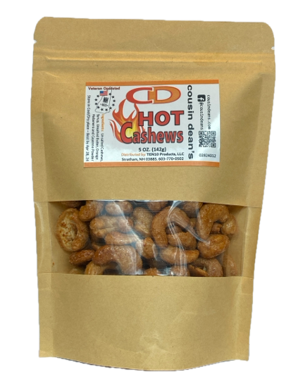 HOT CASHEWS - 5oz.