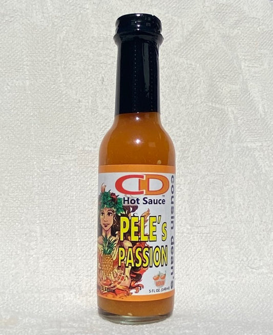 cousin dean's Pele Passion Hot Sauce