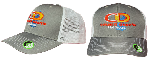 CD Trucker Cap - Smoke/White