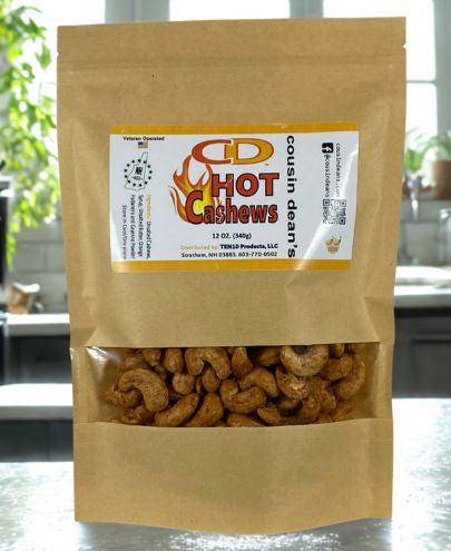 HOT CASHEWS Large 12 oz
