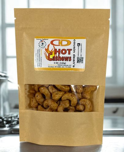 HOT CASHEWS - 5oz.